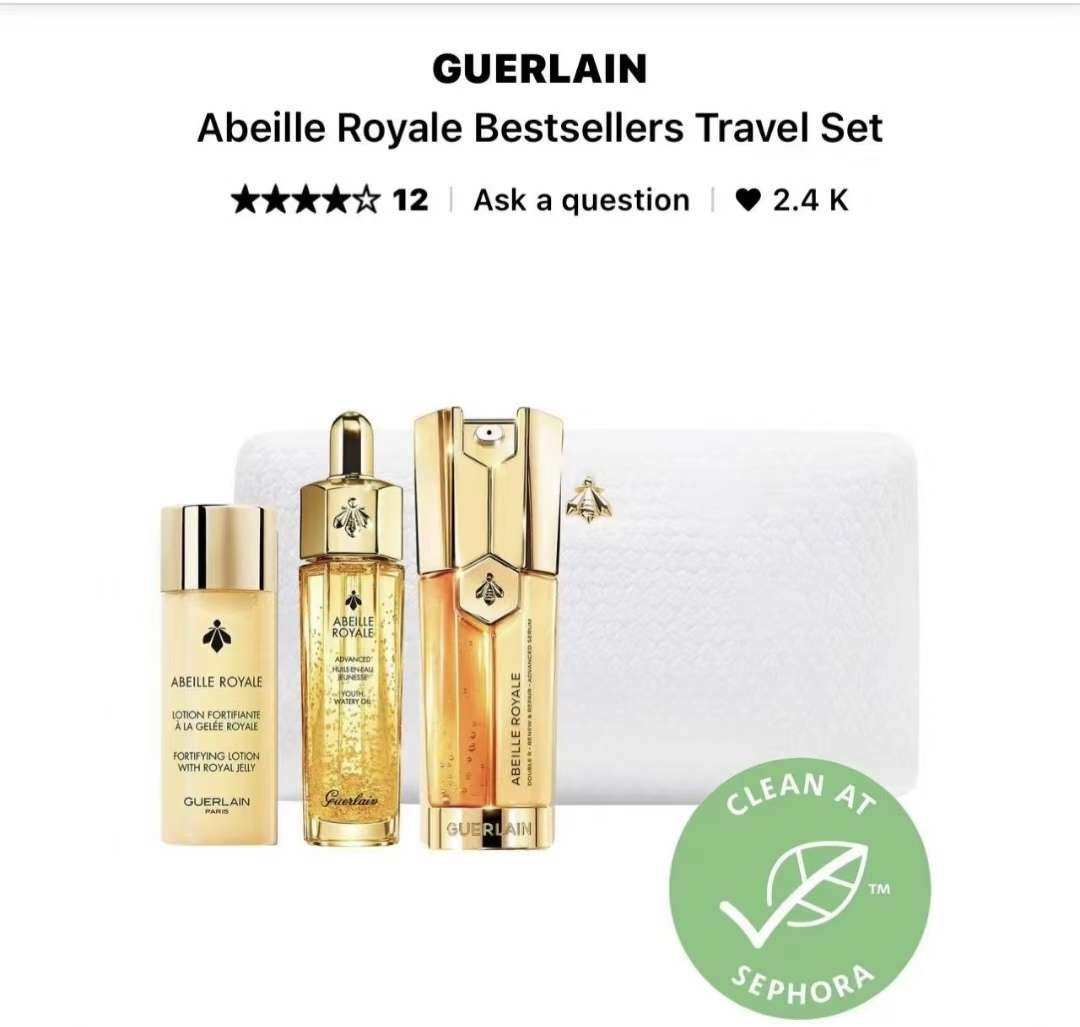 娇兰新版三剑客到了！ 蜂姿水40+复原蜜15+双效精华30 