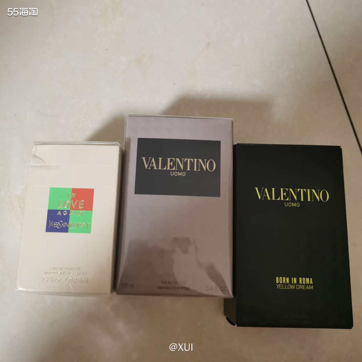 七月在selfridges买的华伦天奴香水到货啦，走的一家小