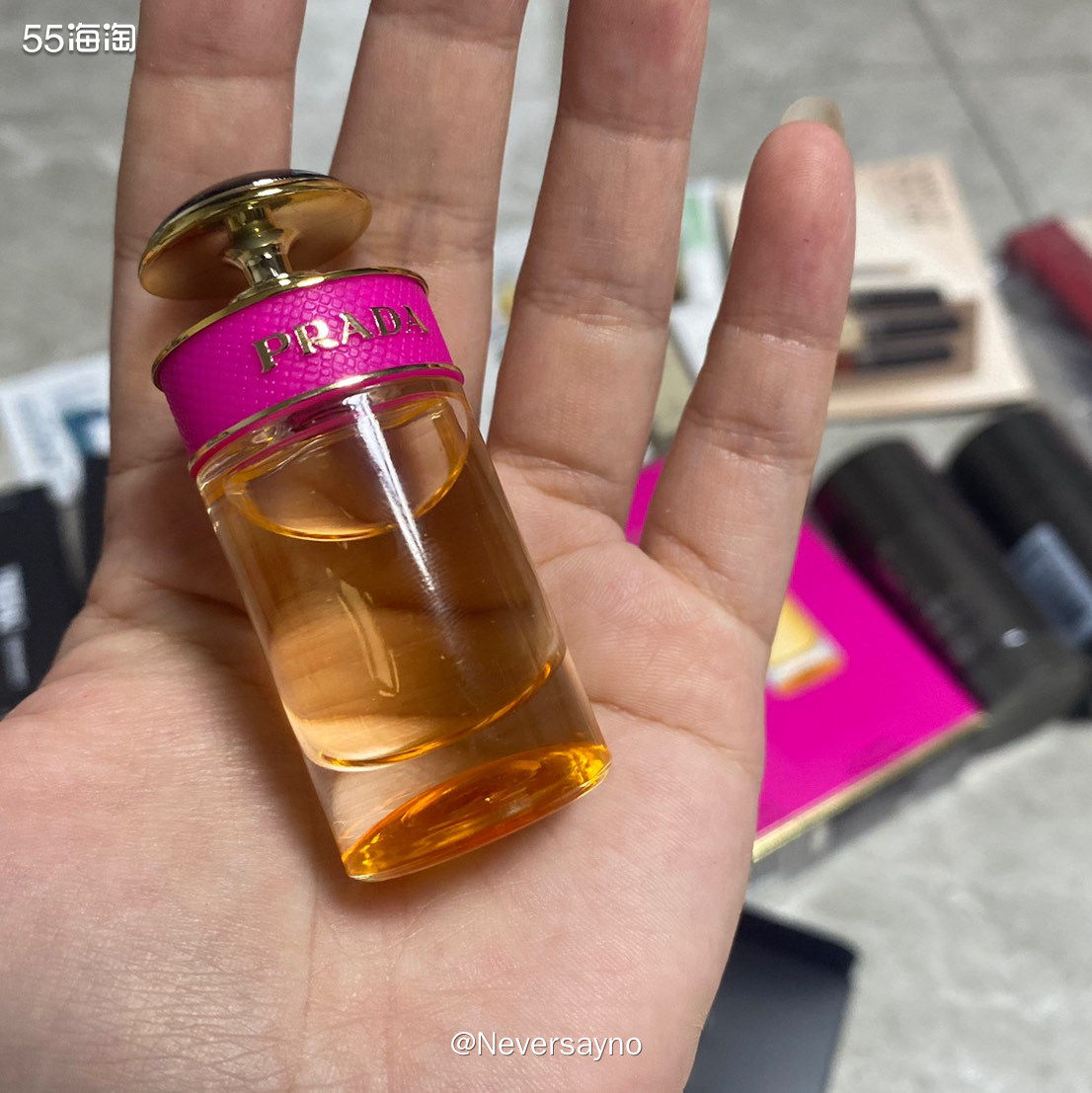 来自prada甜美的糖果香氛，55折心动了吗？ 	 🍬网站