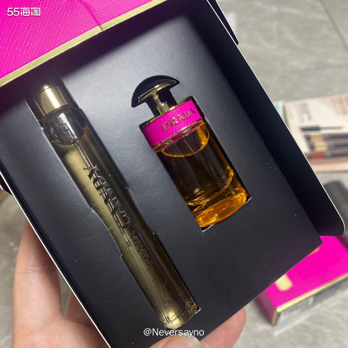 来自prada甜美的糖果香氛，55折心动了吗？ 	 🍬网站