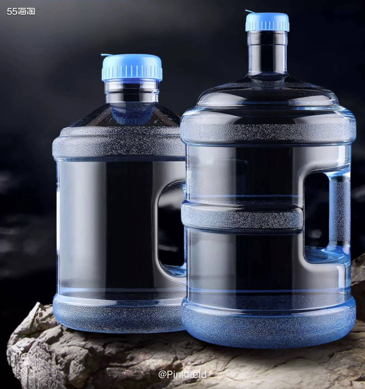 💧小区楼下一直有矿泉水站，而我最近才发现，于是兴冲冲跑去淘