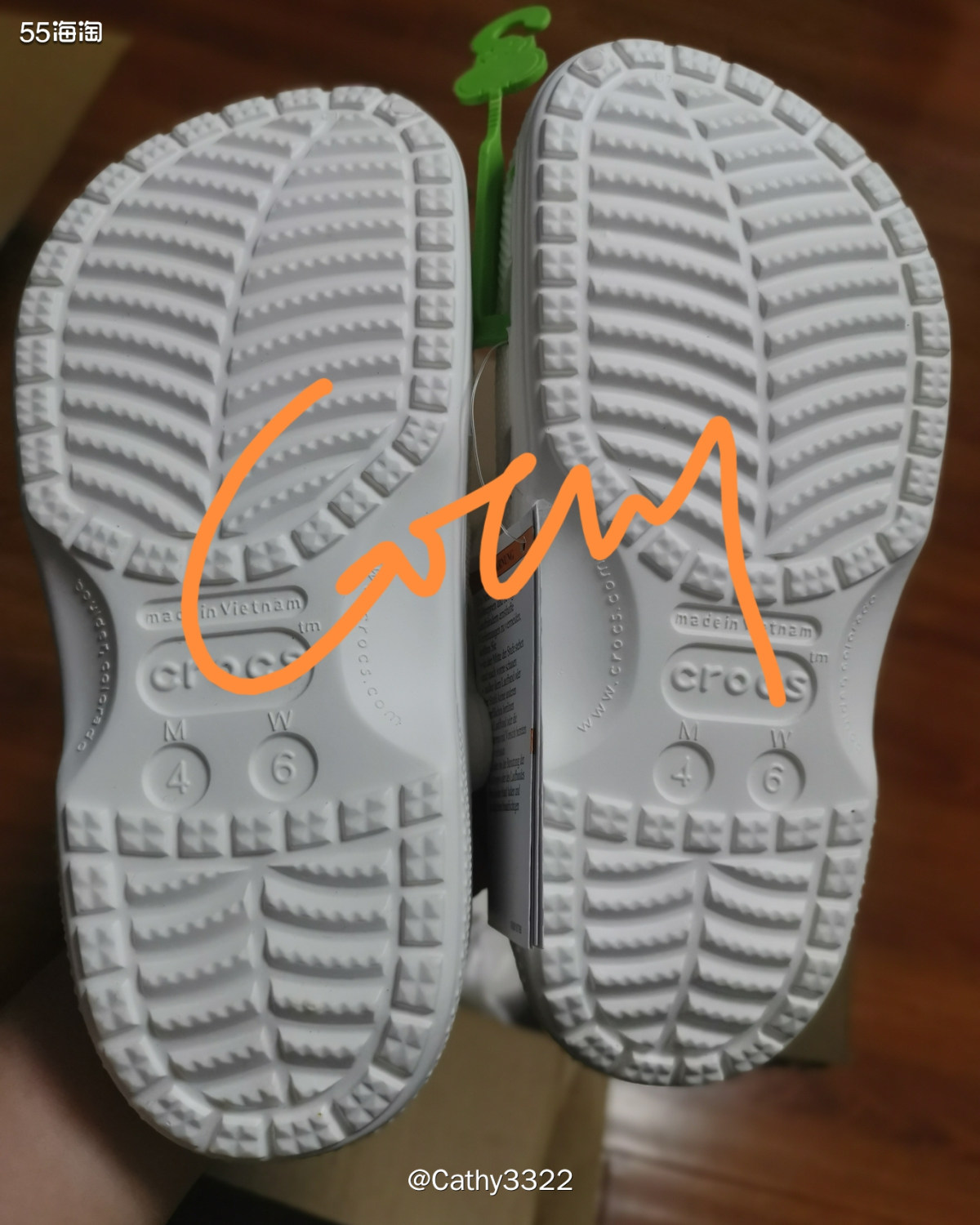 ♦️♦️这个是后面买的萌萌都回来了，期待中环转仓回来的洞洞鞋