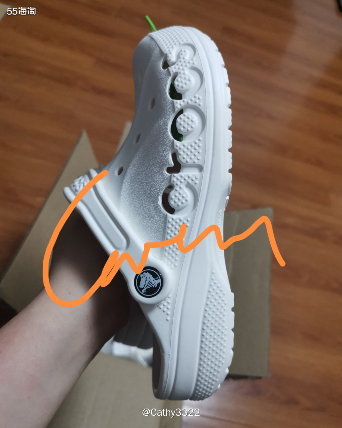 ♦️♦️这个是后面买的萌萌都回来了，期待中环转仓回来的洞洞鞋