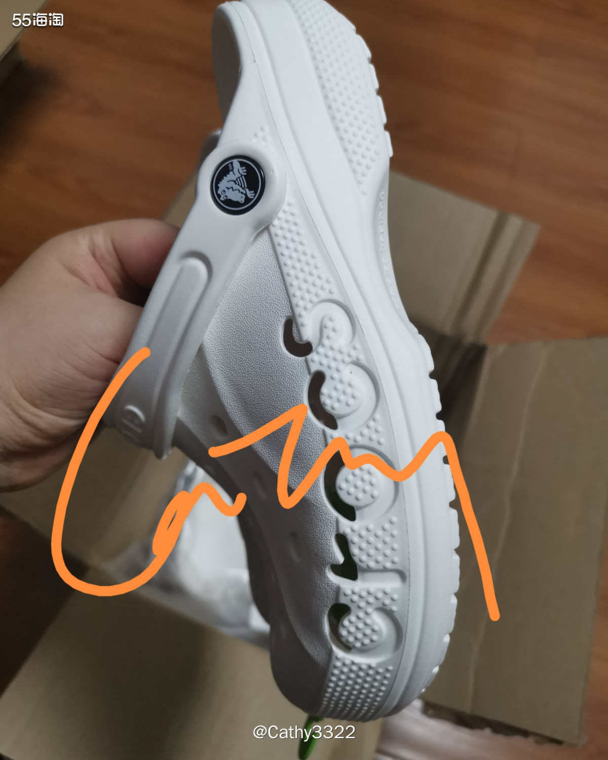 ♦️♦️这个是后面买的萌萌都回来了，期待中环转仓回来的洞洞鞋