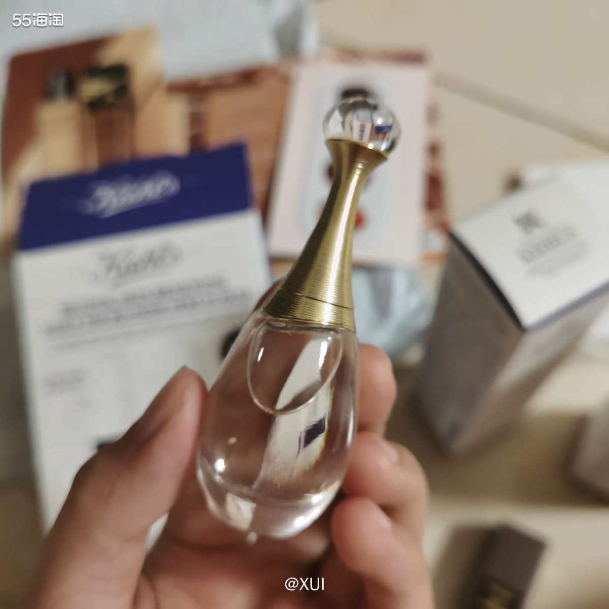 之前在nd买的东西剩下了一点小样在仓库里面，然后之前丝芙兰用