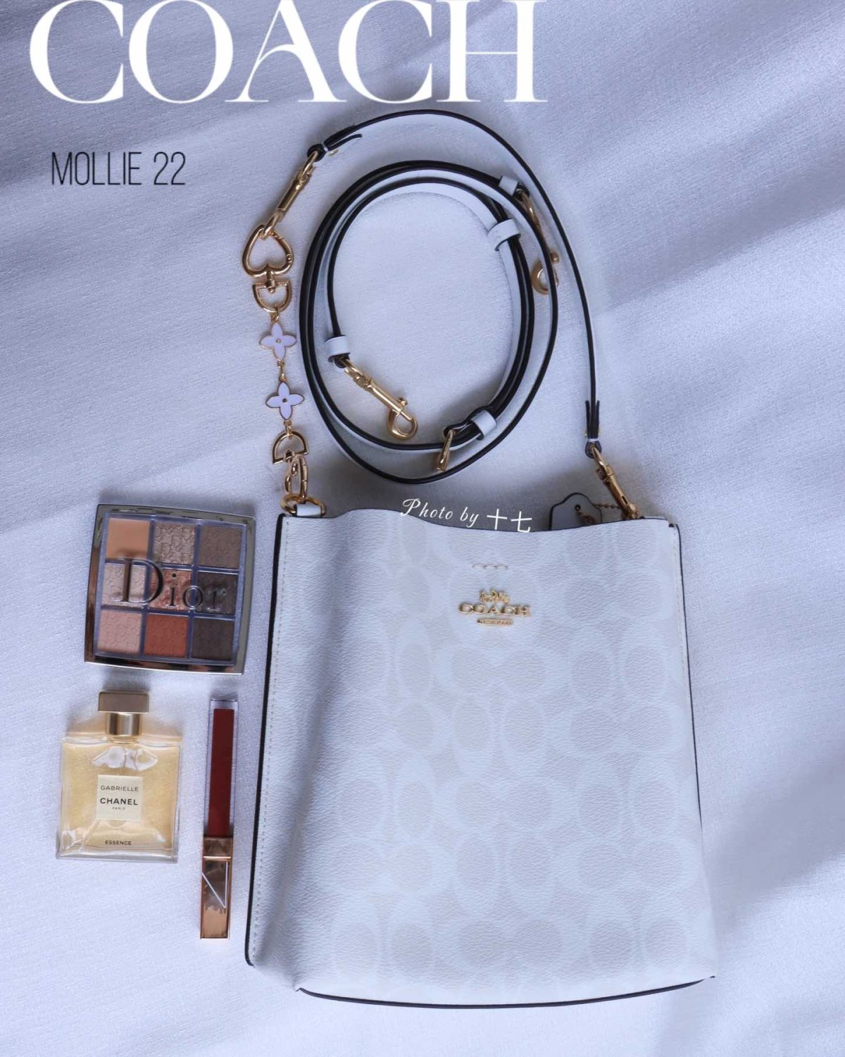 蔻驰茉莉小水桶，两侧勾线设计，包型更加秀美❗️延续了老款的三