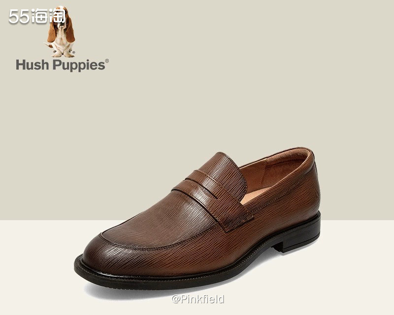 👞我爸非常喜欢Hush Puppies这个牌子的鞋子，几乎