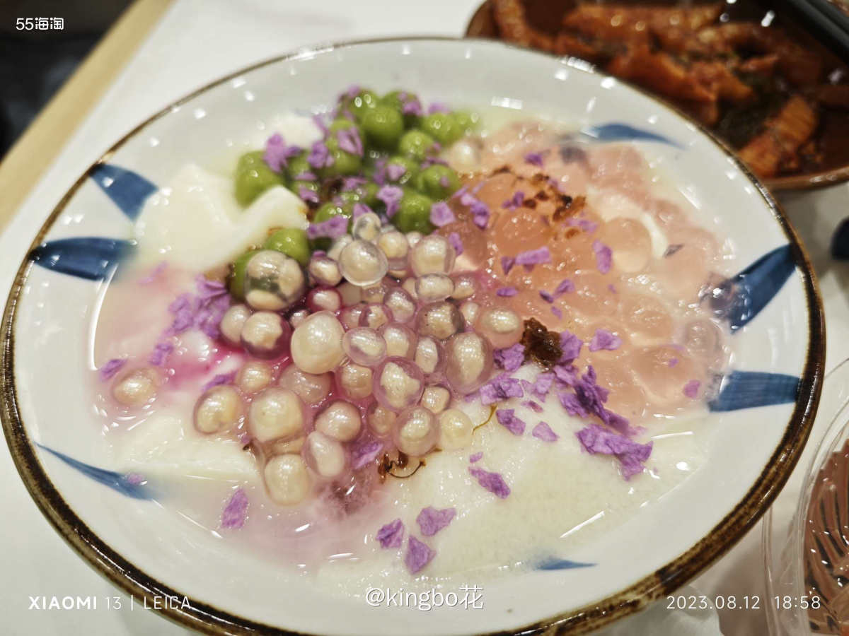 第一次吃甜味狼牙土豆，幸好豆花甜品解救了我  你永远想象不到