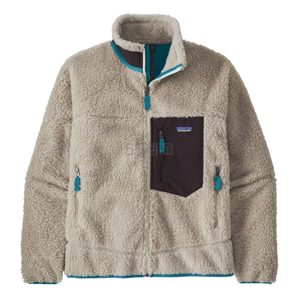 patagonia巴塔哥尼亚 Retro-X 男士浅褐色摇粒绒上衣抓绒外套夹克