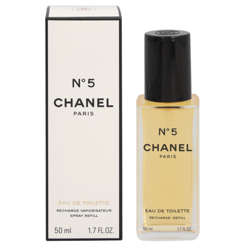 荷兰直邮】 Chanel 香奈儿五号女士淡香水EDT 50ml 补充装,海淘返利优惠