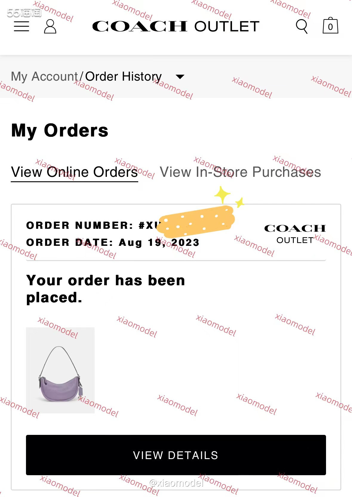 💜好久没买包包啦，正好最近Coach下架了一堆专柜款到奥莱