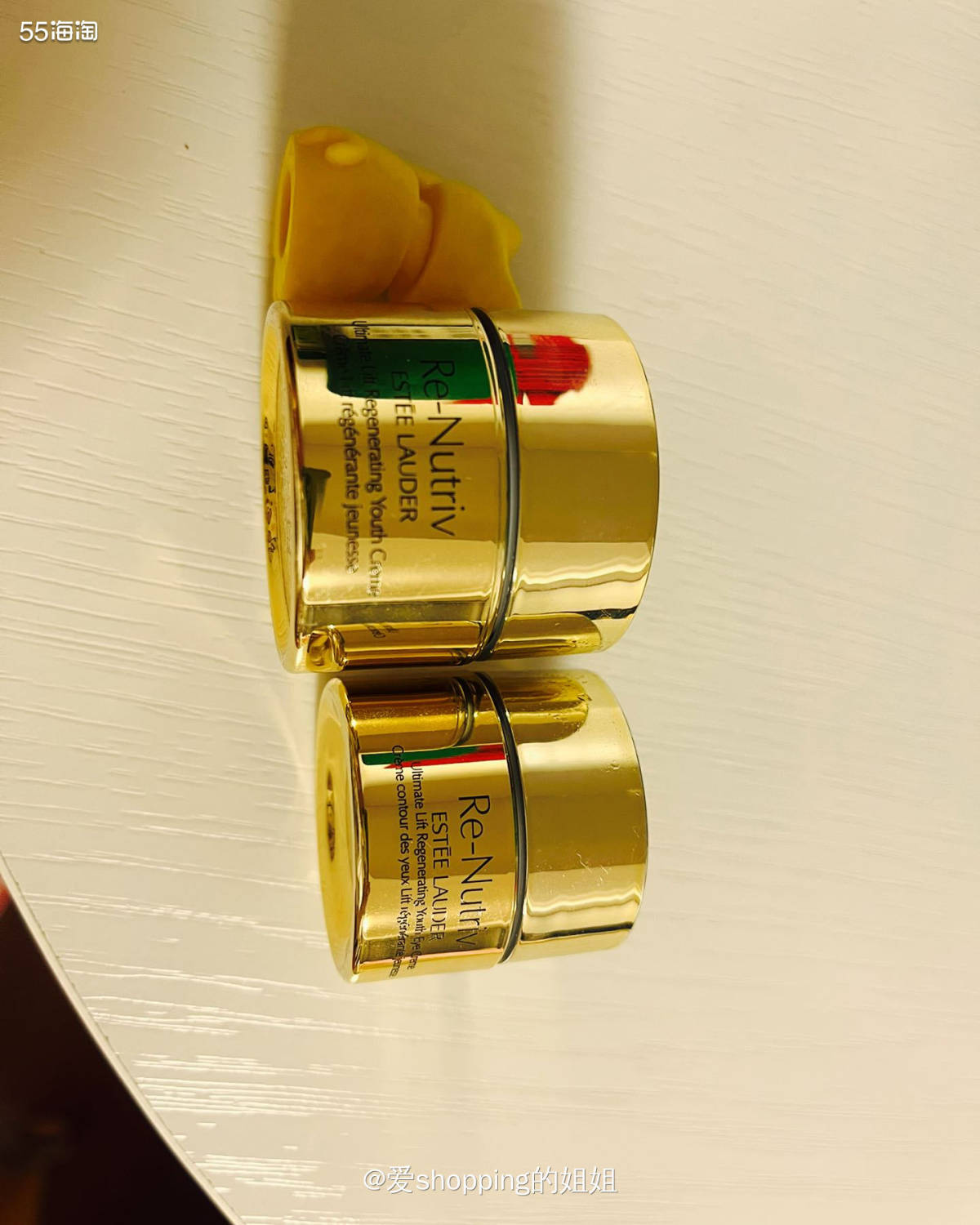 一直很喜欢雅诗兰黛智妍面霜，这次买了ND的智妍面霜套装，送了