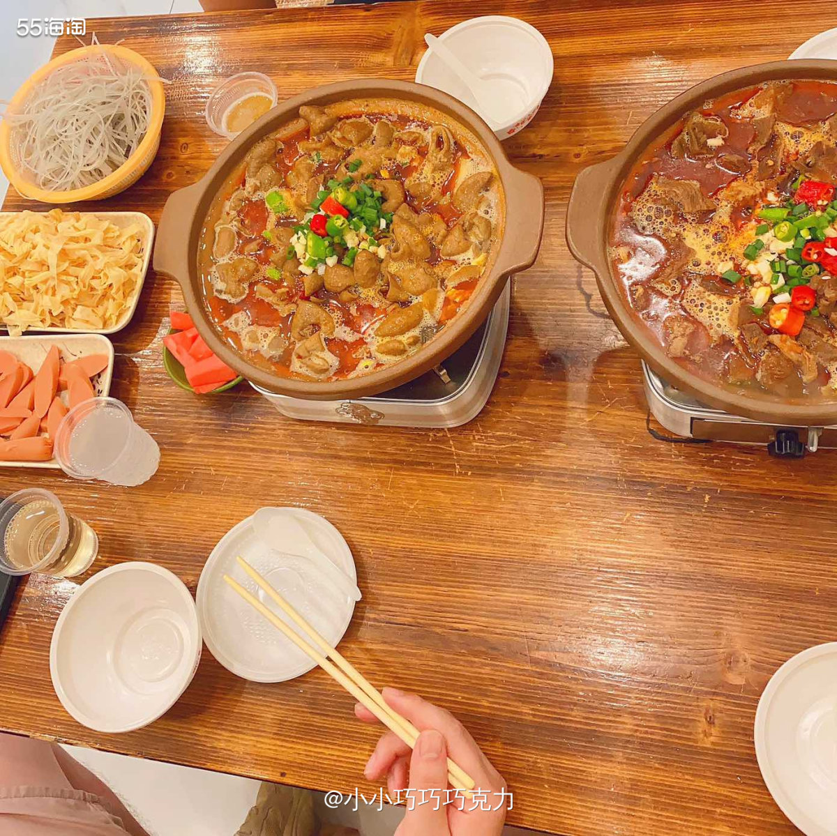 总是为吃什么而苦恼，夏天做饭也热，所以有时候晚上下班就带公公