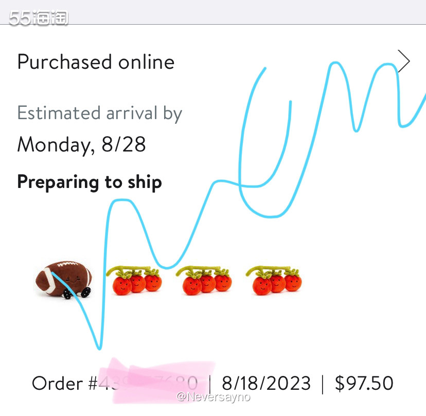 📦继续买nd百货的jellycat玩偶，越买越上瘾  ▪️