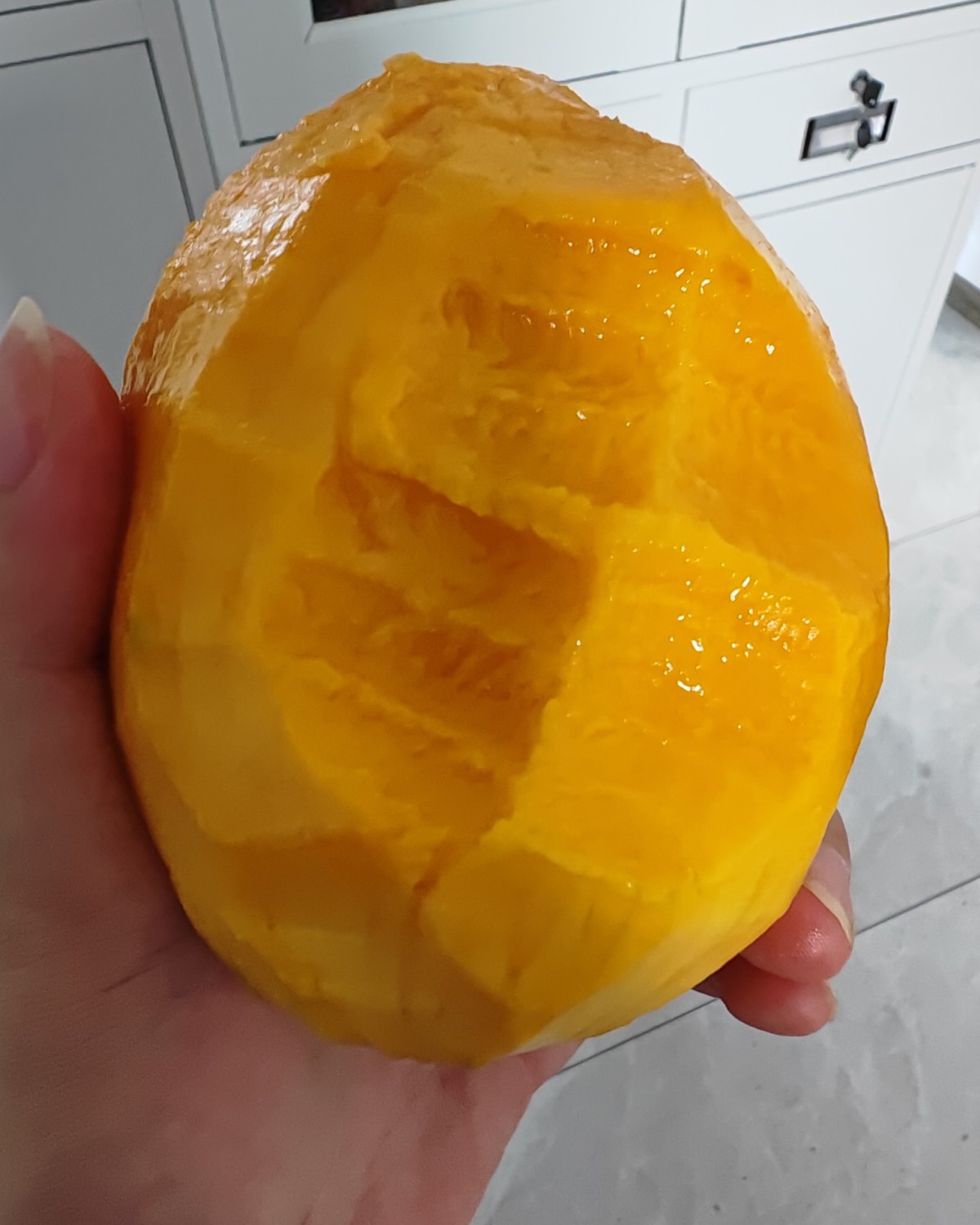 这是一个补作业哈哈哈，大青芒是前一周隔壁办公室同事给的，那时