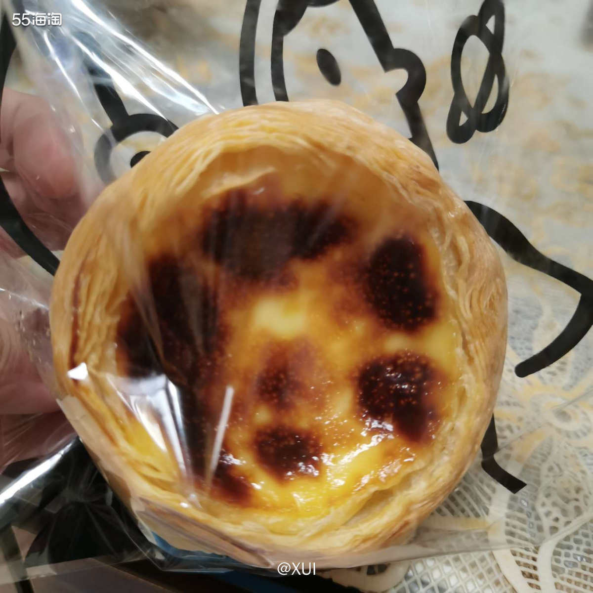 这个月十八号出门了没办法叫外卖吃，晚上回家想着可以买点面包第