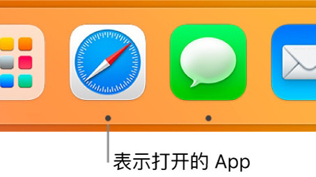 Dock栏也就是常说的程序坞，就是Mac电脑屏幕下方的那一排