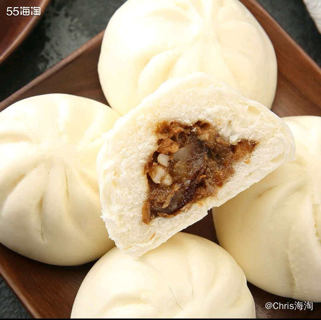 分享一个近期发现的美食，山姆买的金城食品的叉烧包，这个包子皮