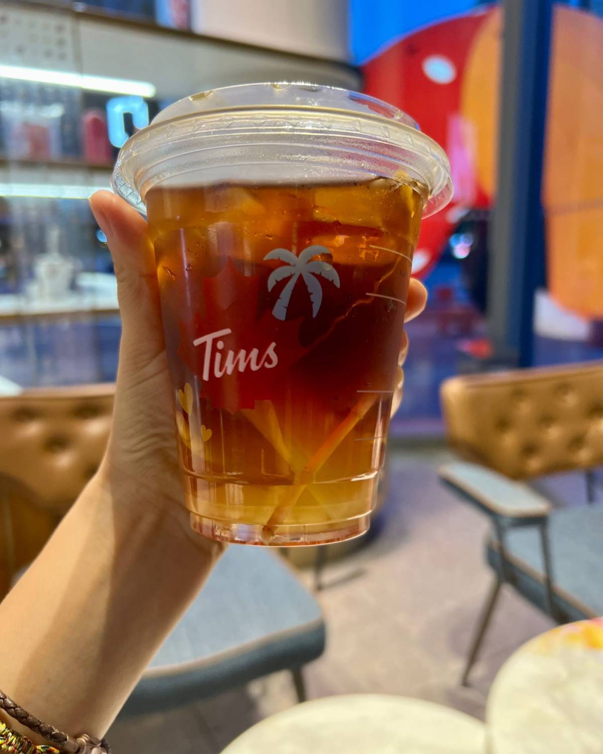 最近tims不是出了个甘蔗冷萃嘛，一直想着去尝试看看的，但是