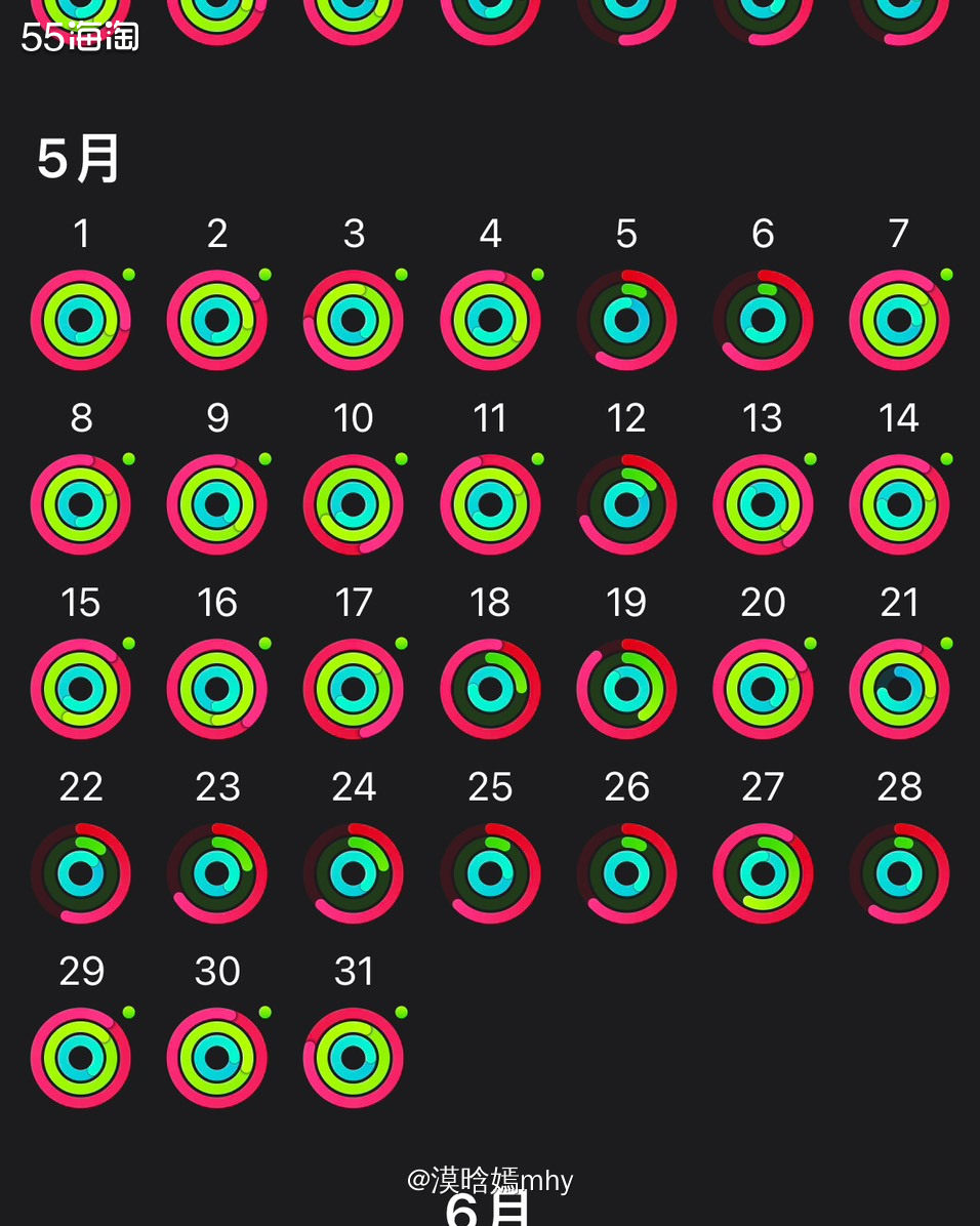 💐Apple Watch 已经入手快一年的时间了，虽然都被