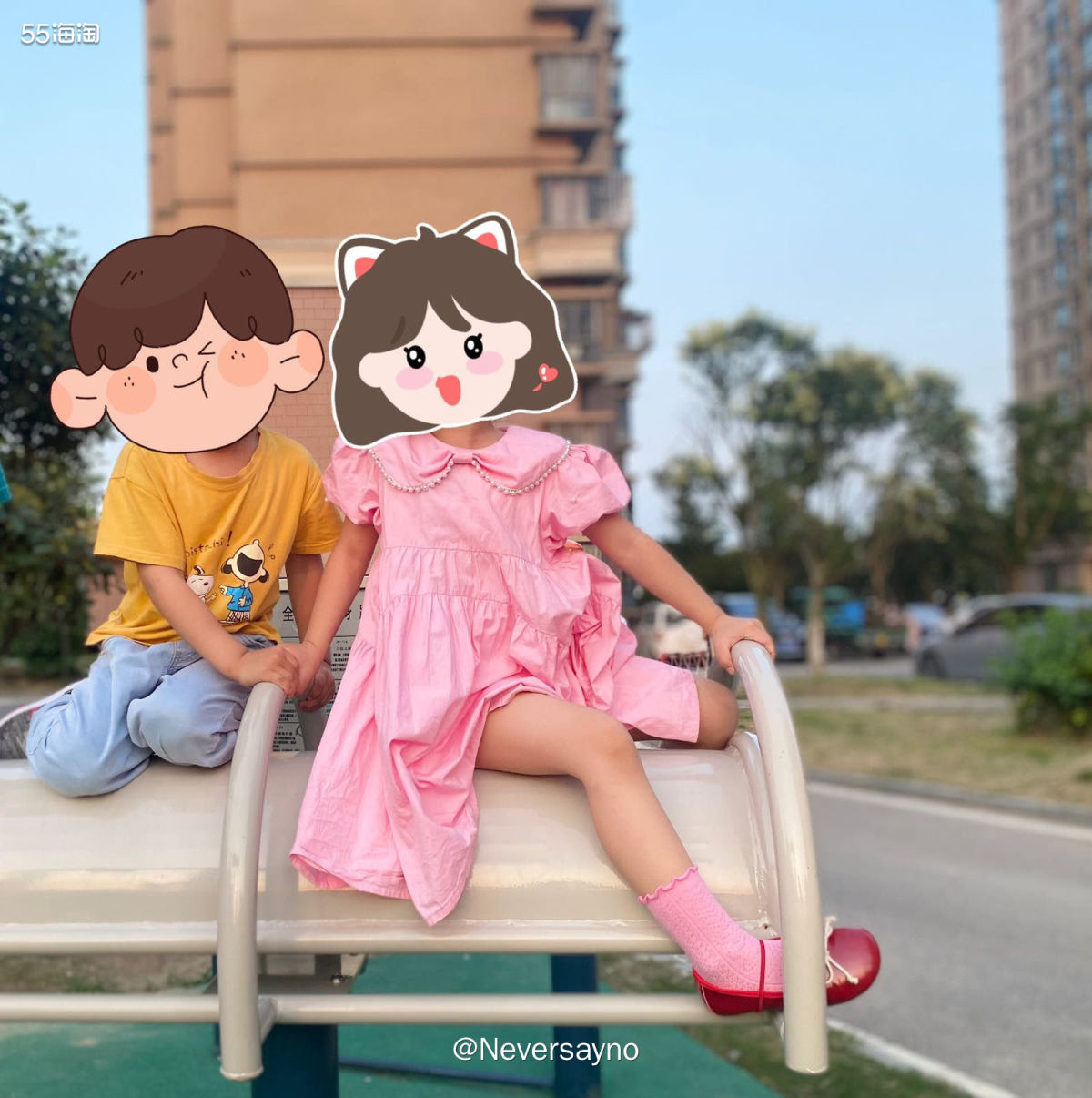 🩷来自女儿的多巴胺穿搭分享，小小年纪自己搭配了  ▪️这个