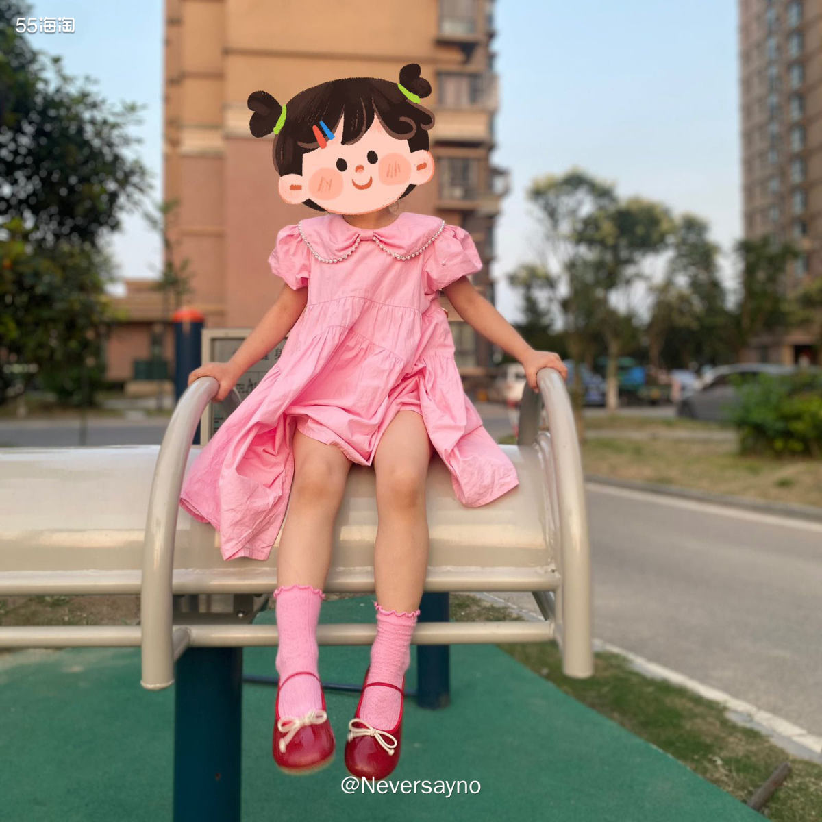 🩷来自女儿的多巴胺穿搭分享，小小年纪自己搭配了  ▪️这个