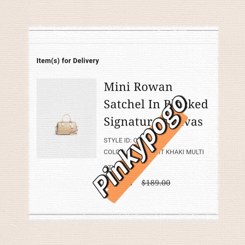 今天coach outlet有8折大促，猪猪侠跟我说rowa