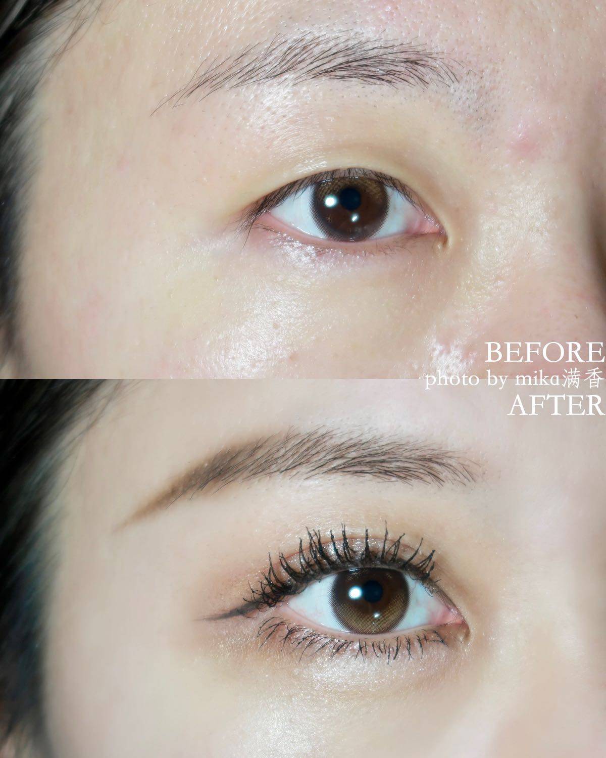 不对称款是真的上镜 和眼妆完美结合 那种灵动的感觉是金粉款无