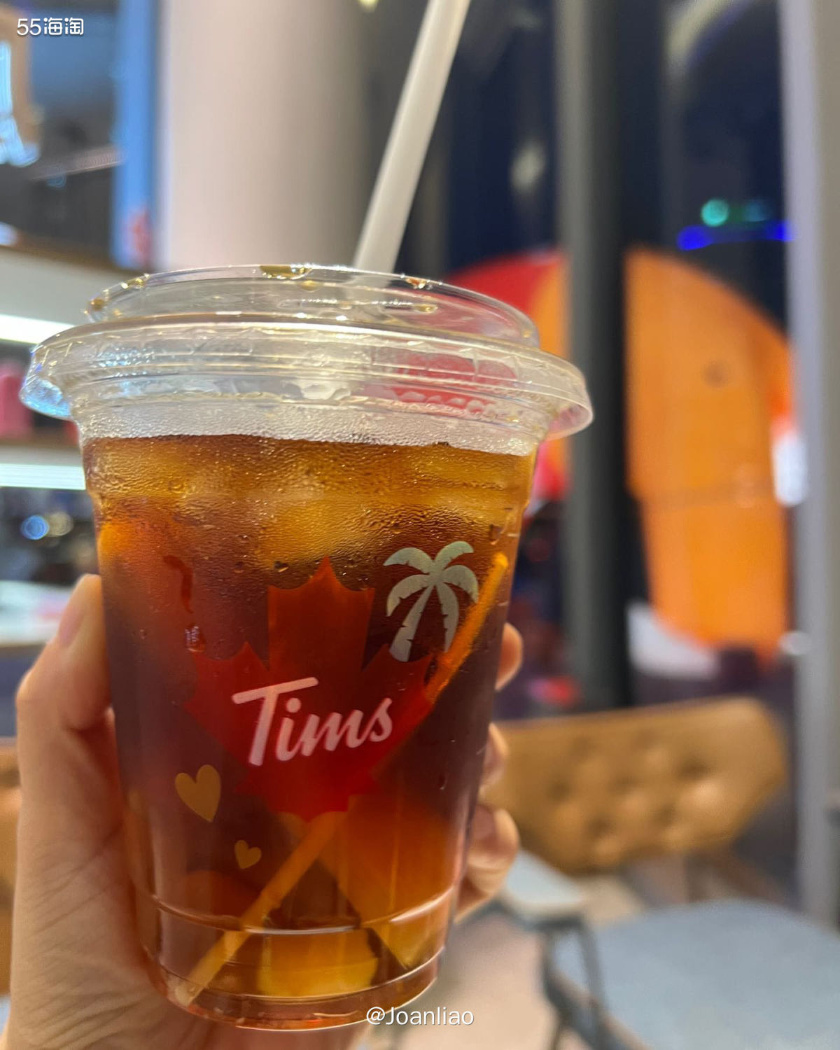 自从上次买了tims的竹蔗冷萃，加上这杯已经是第五杯啦哈哈哈