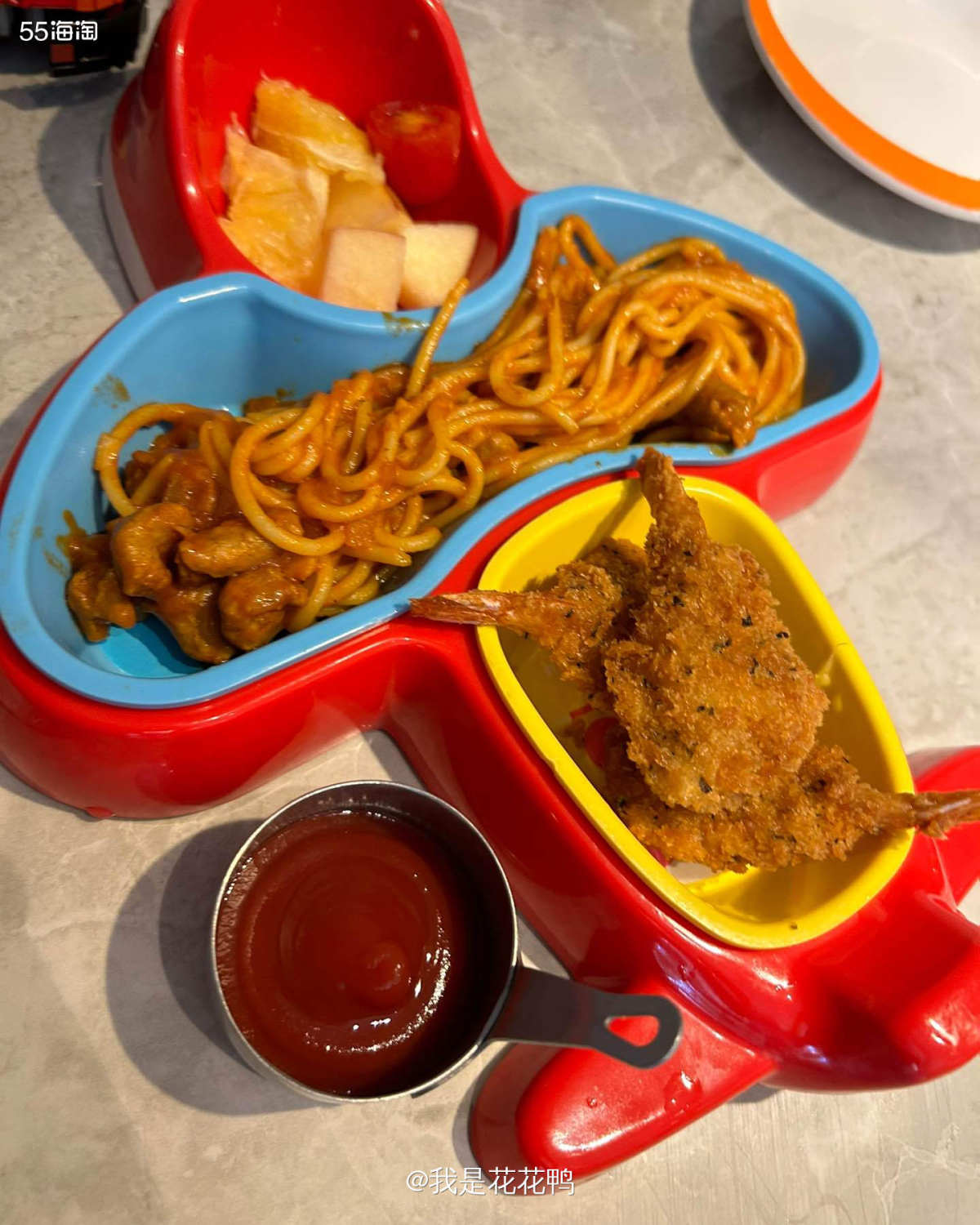❤️今天带着知知出门，他说想吃意大利面🍝，当然要马上安排啦