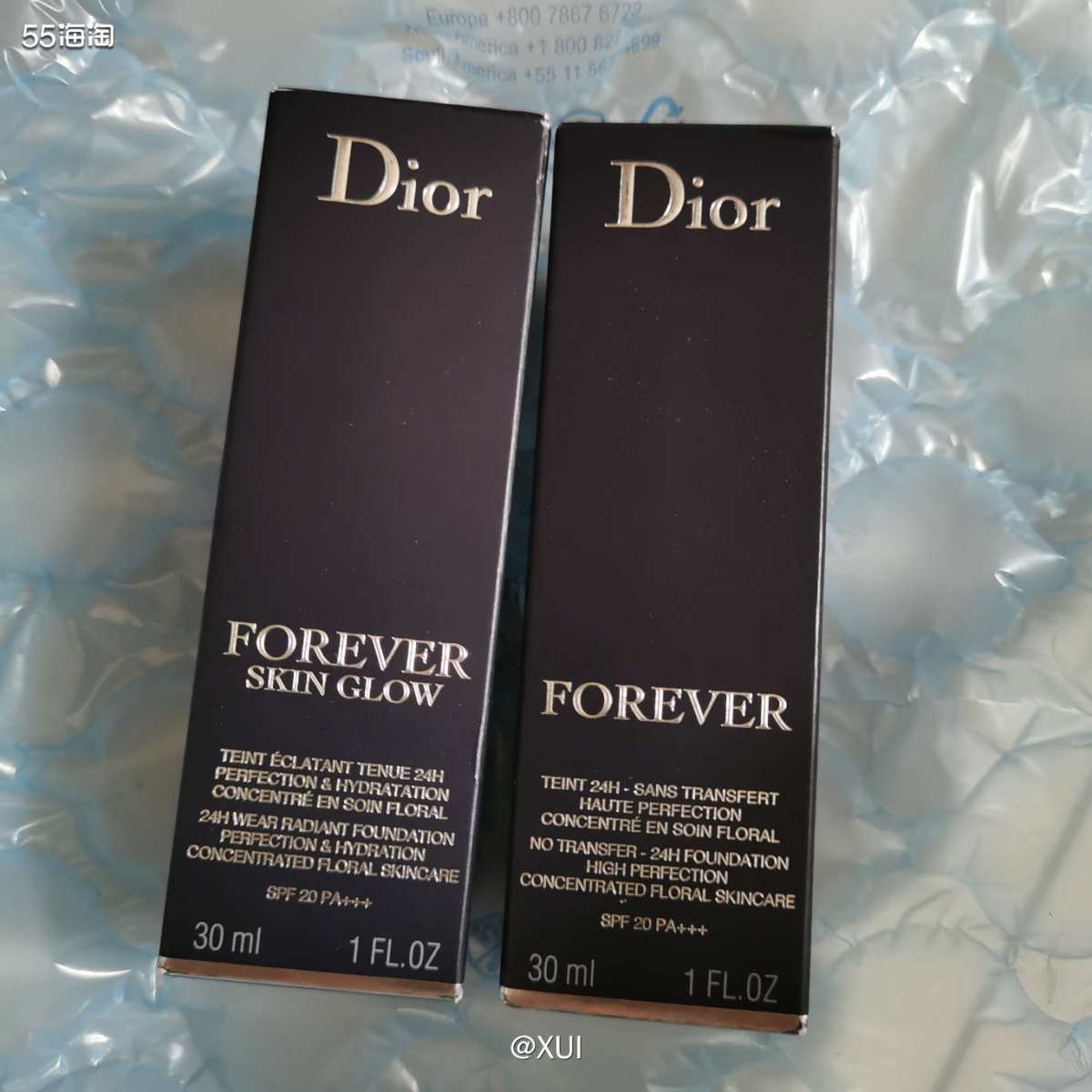 这是八月初在Artishopping八五折买的Dio锁妆粉底