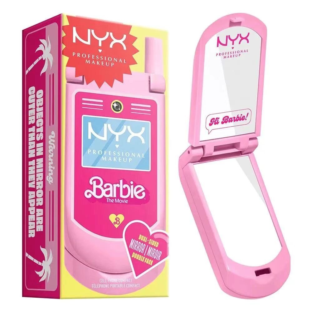 彩妆品牌NYX与Barbie推出联名也是很符合现在多巴胺彩妆