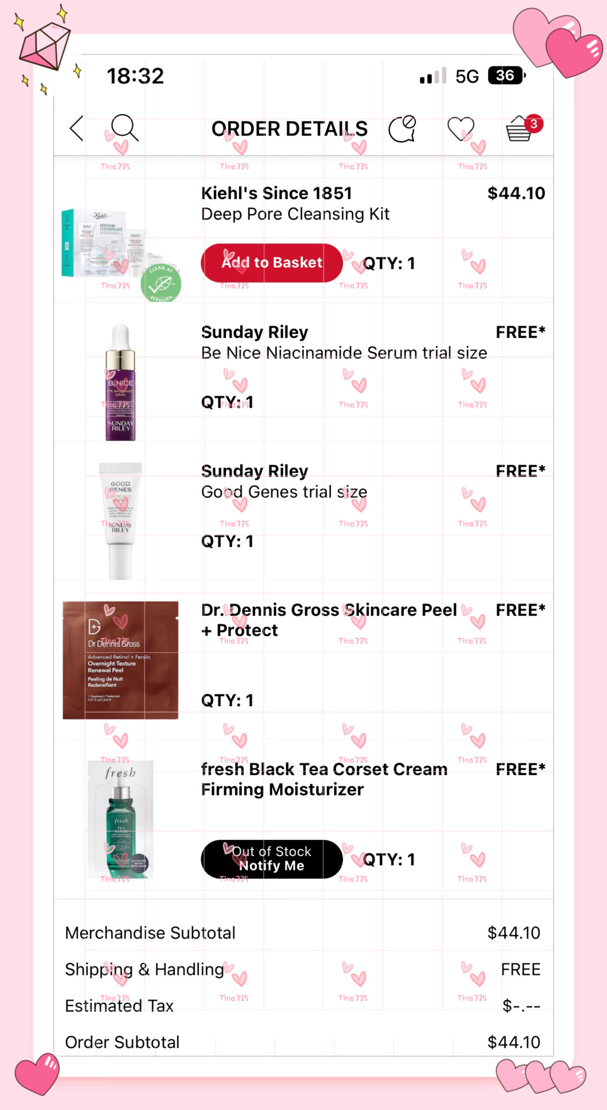 最近丝芙兰每日**产品5折活动，同时也有其他一些商品7折活动