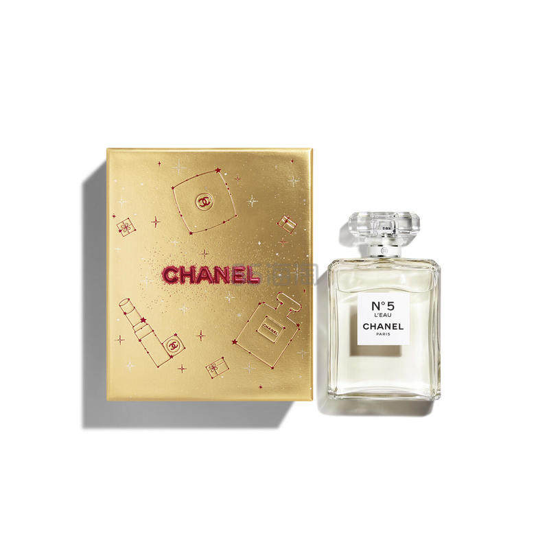 【送Chanel试香】CHANEL 香奈儿 5号之水女士淡香水 EDT 100ml Coffret 2022版包装