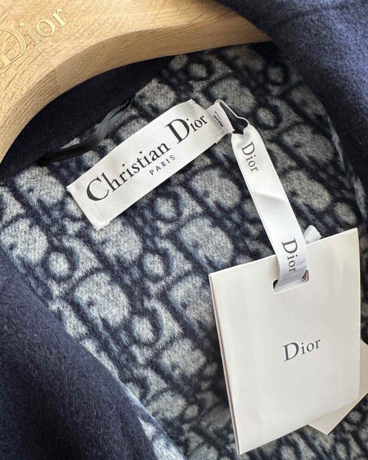 2023AW秋冬外套-Dior Oblique老花大衣  2