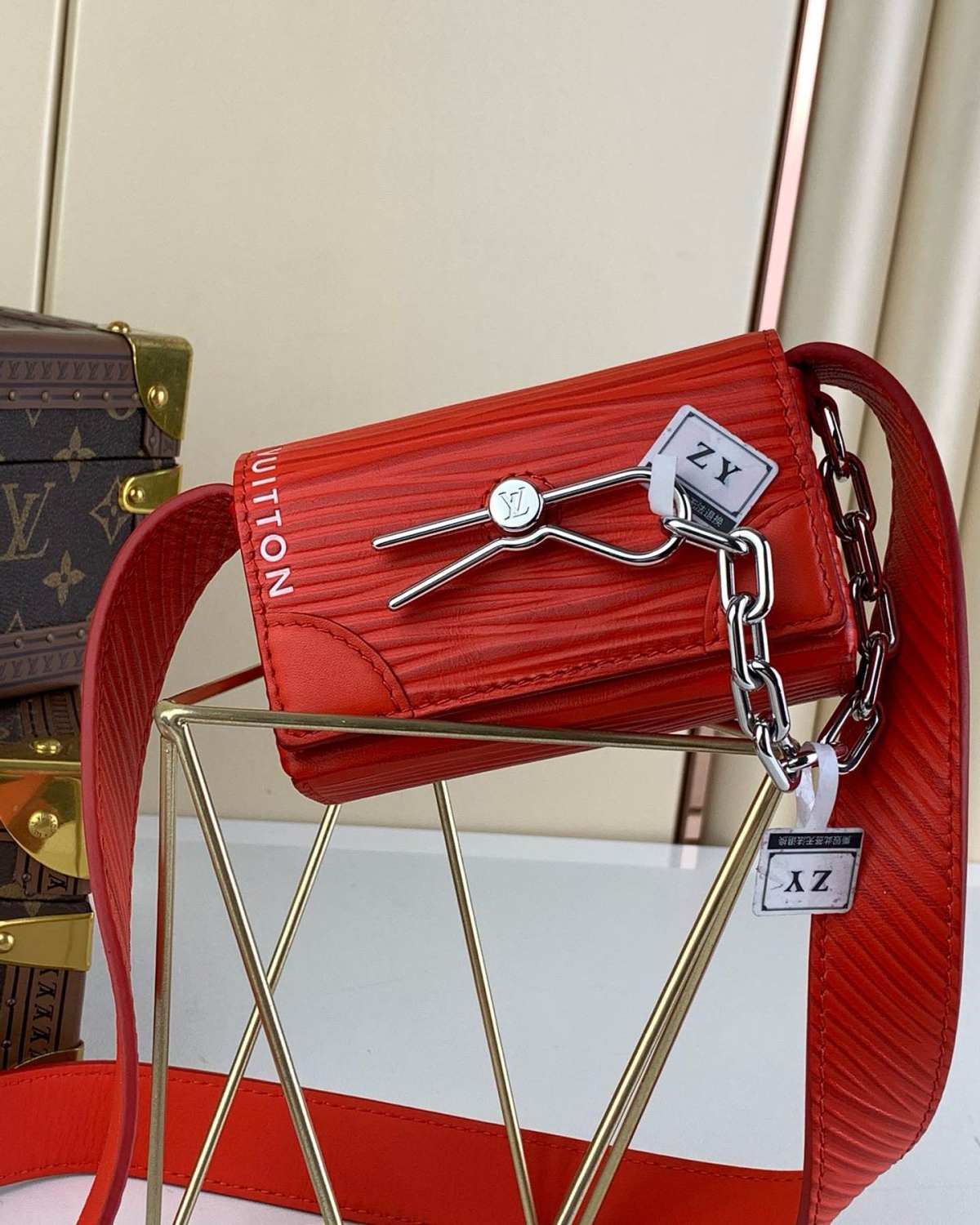 LV Micro Steamer 手袋取材 Epi XL 粗