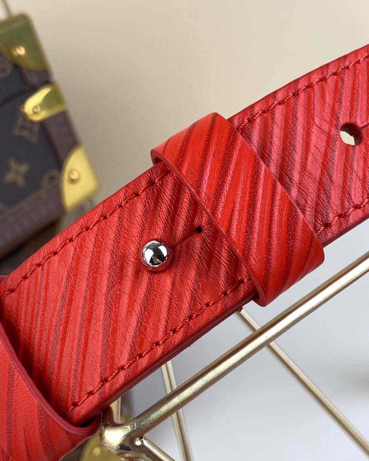 LV Micro Steamer 手袋取材 Epi XL 粗