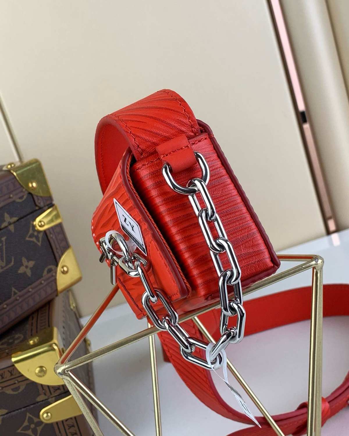 LV Micro Steamer 手袋取材 Epi XL 粗