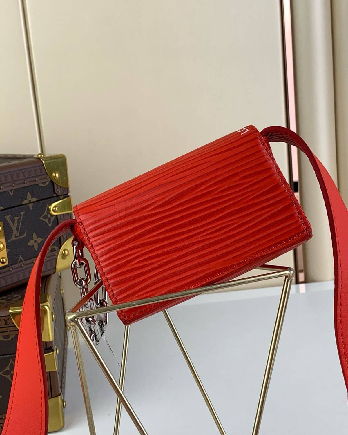 LV Micro Steamer 手袋取材 Epi XL 粗