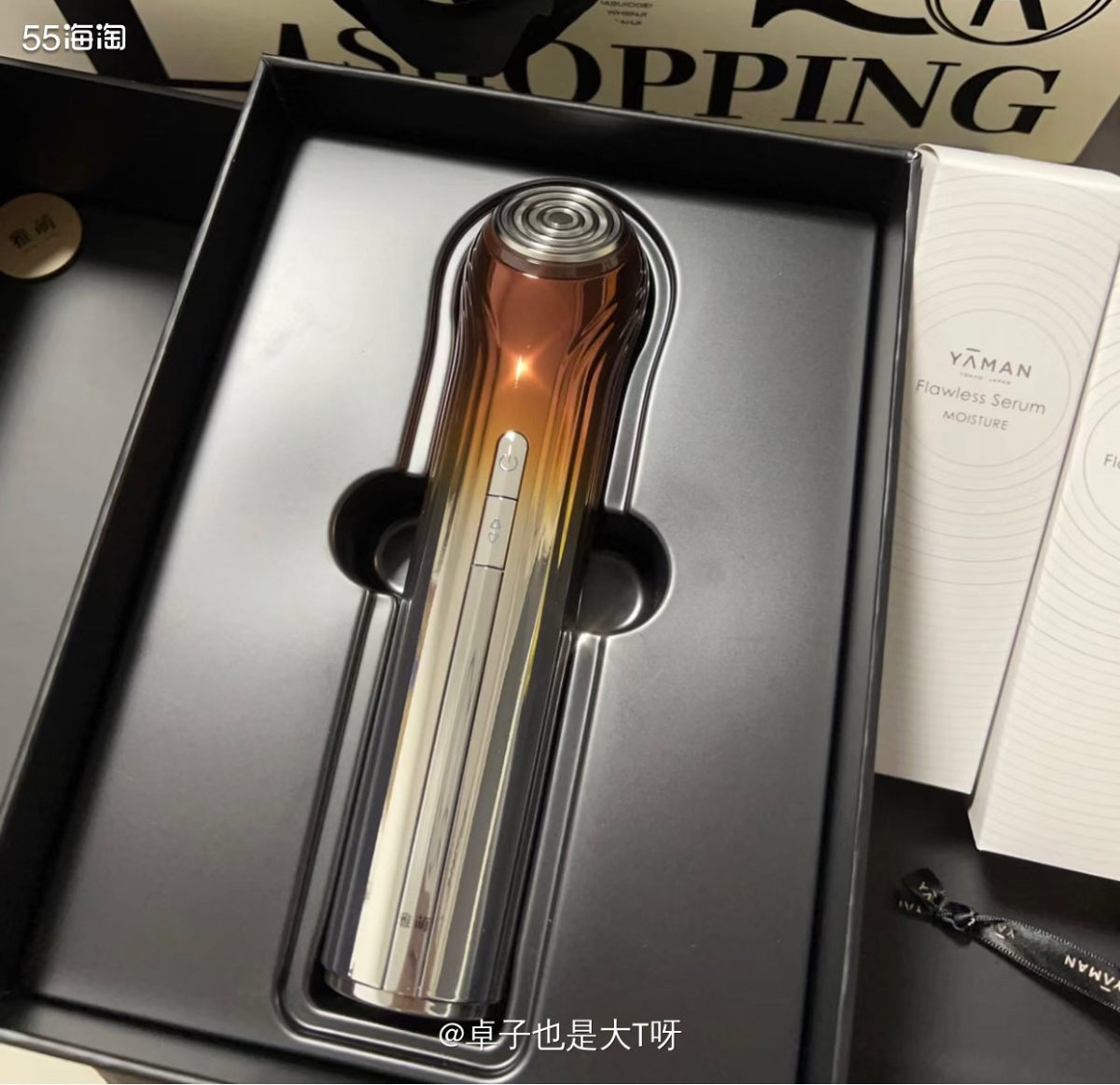 对于脸部下垂和水的小伙伴，我必须提一下雅萌这一款仪器～它主要