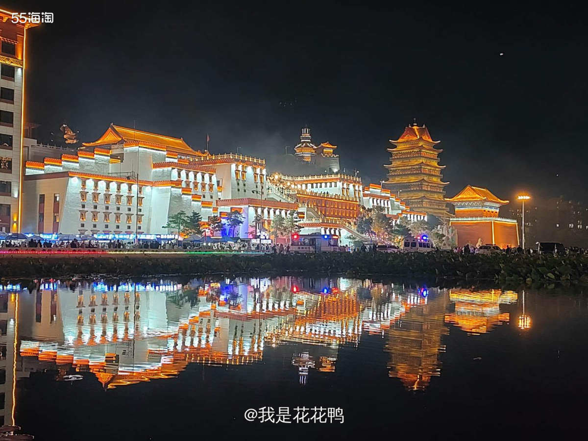 ❤️之前一直听到朋友说锦州的小布达拉宫不错，晚上有时间，立刻