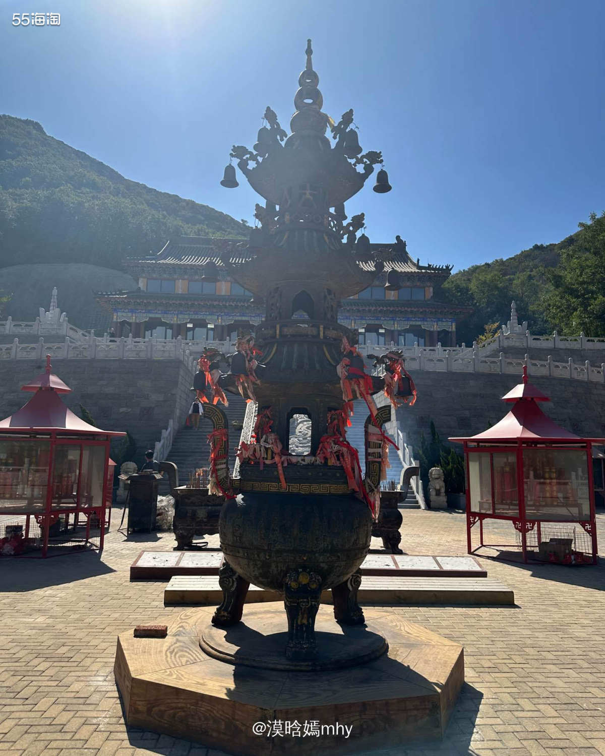 💐被某书推送了安山寺的笔记，就也是没想到大连还是有这么多清