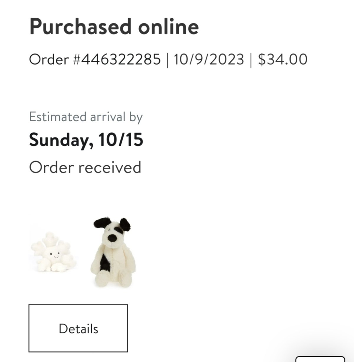 ND百货是个买jellycat的好地方，虽然可能商品没有官网