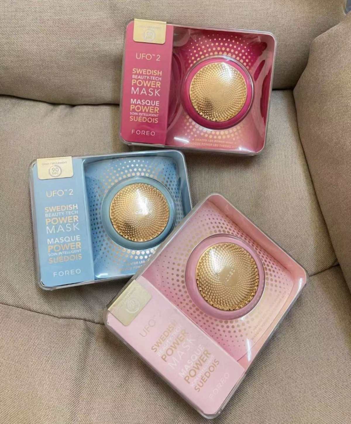 这个也是FOREO的产品UFO面膜仪，如果说Luna洁面仪是