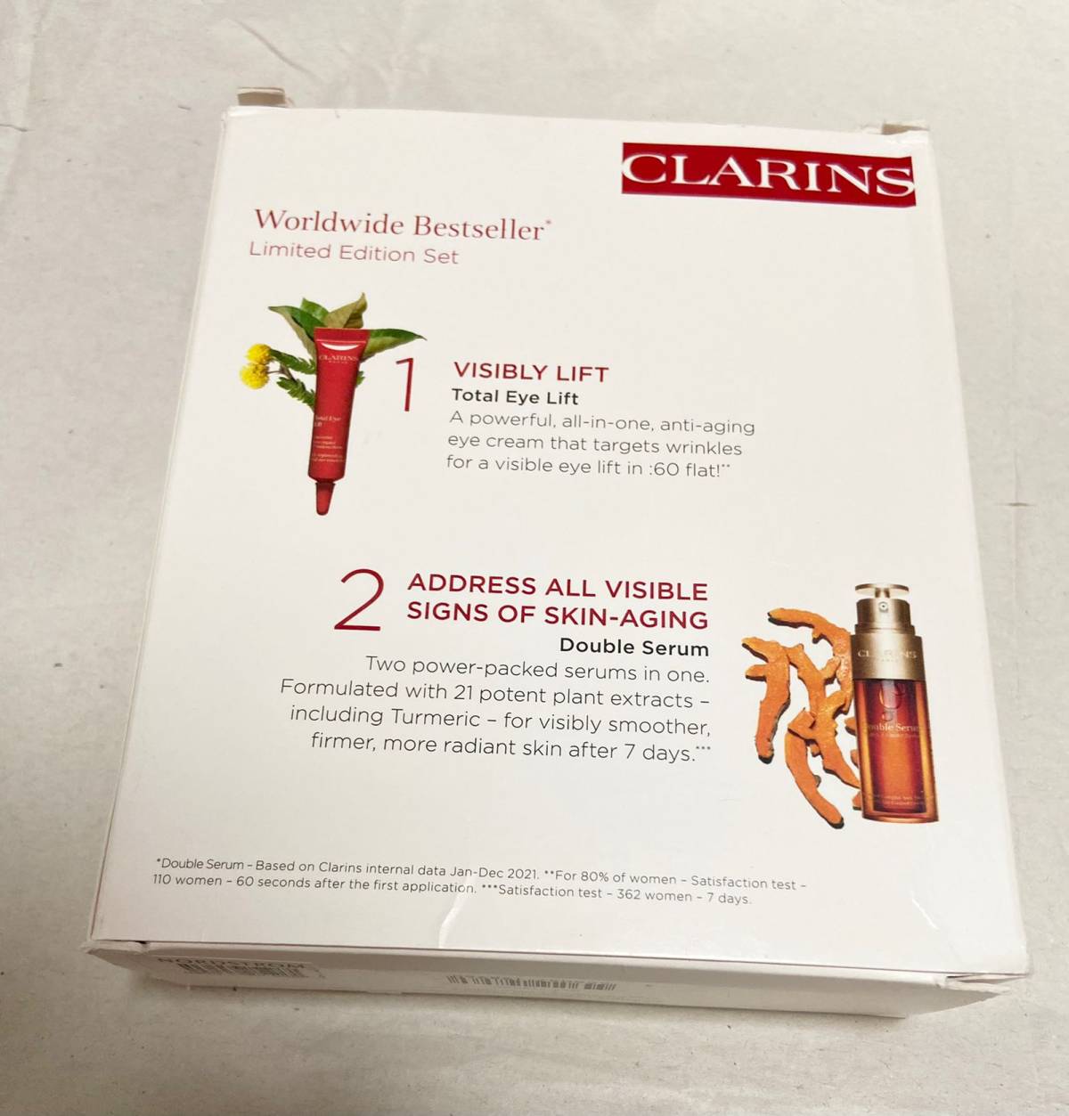 💰1199包邮 美版双萃套装 50ml*2+5ml眼霜 最