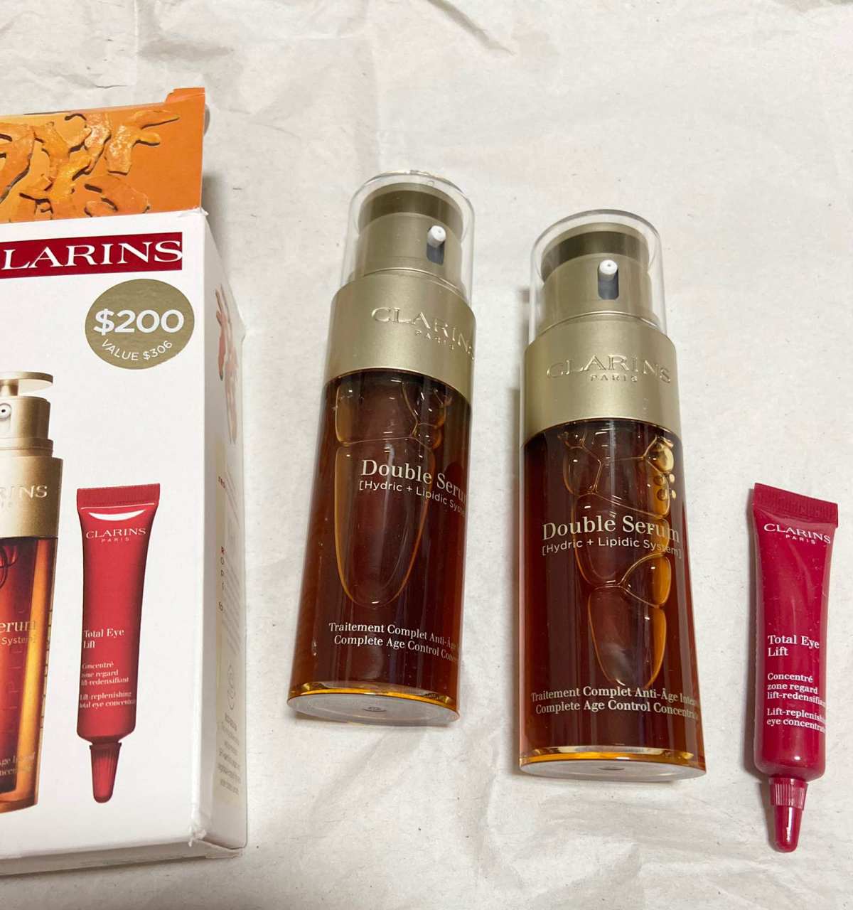 💰1199包邮 美版双萃套装 50ml*2+5ml眼霜 最