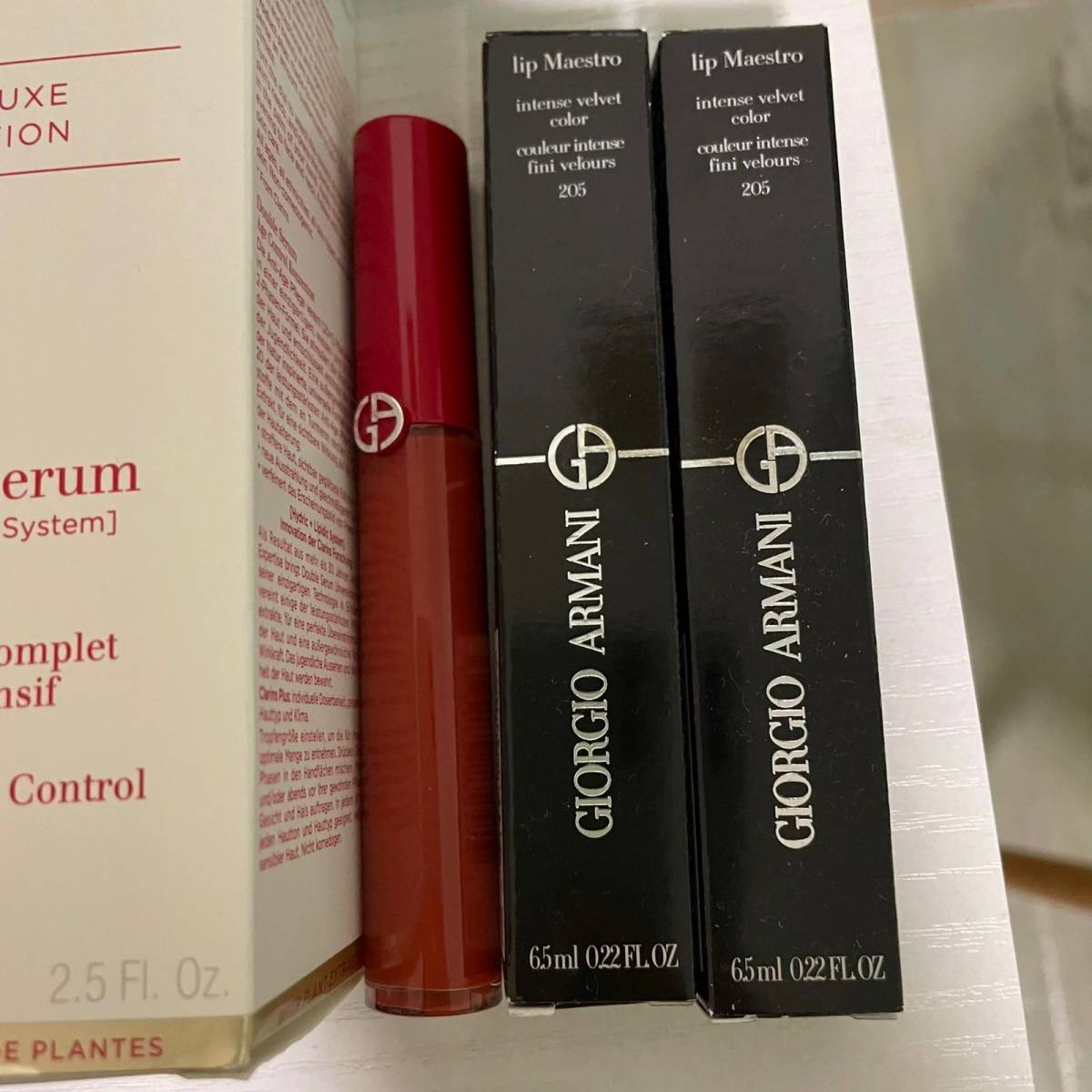 从各大官网海淘的最近都陆续到货了兰蔻菁纯面霜套装菁纯眼霜小黑