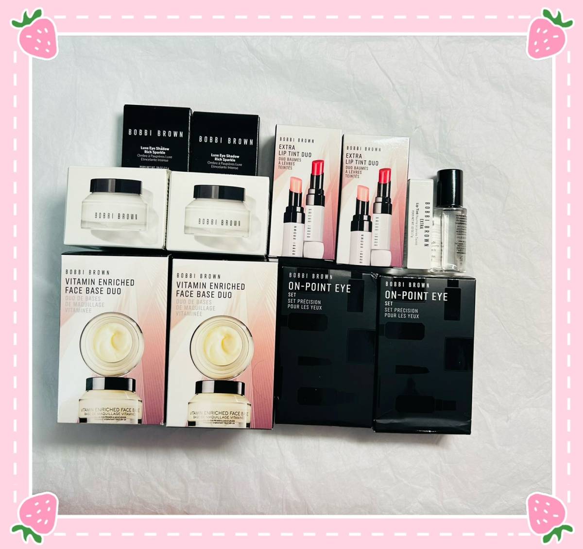 之前gilt优惠的芭比布朗订单到货了  🌟购买网站及订单详