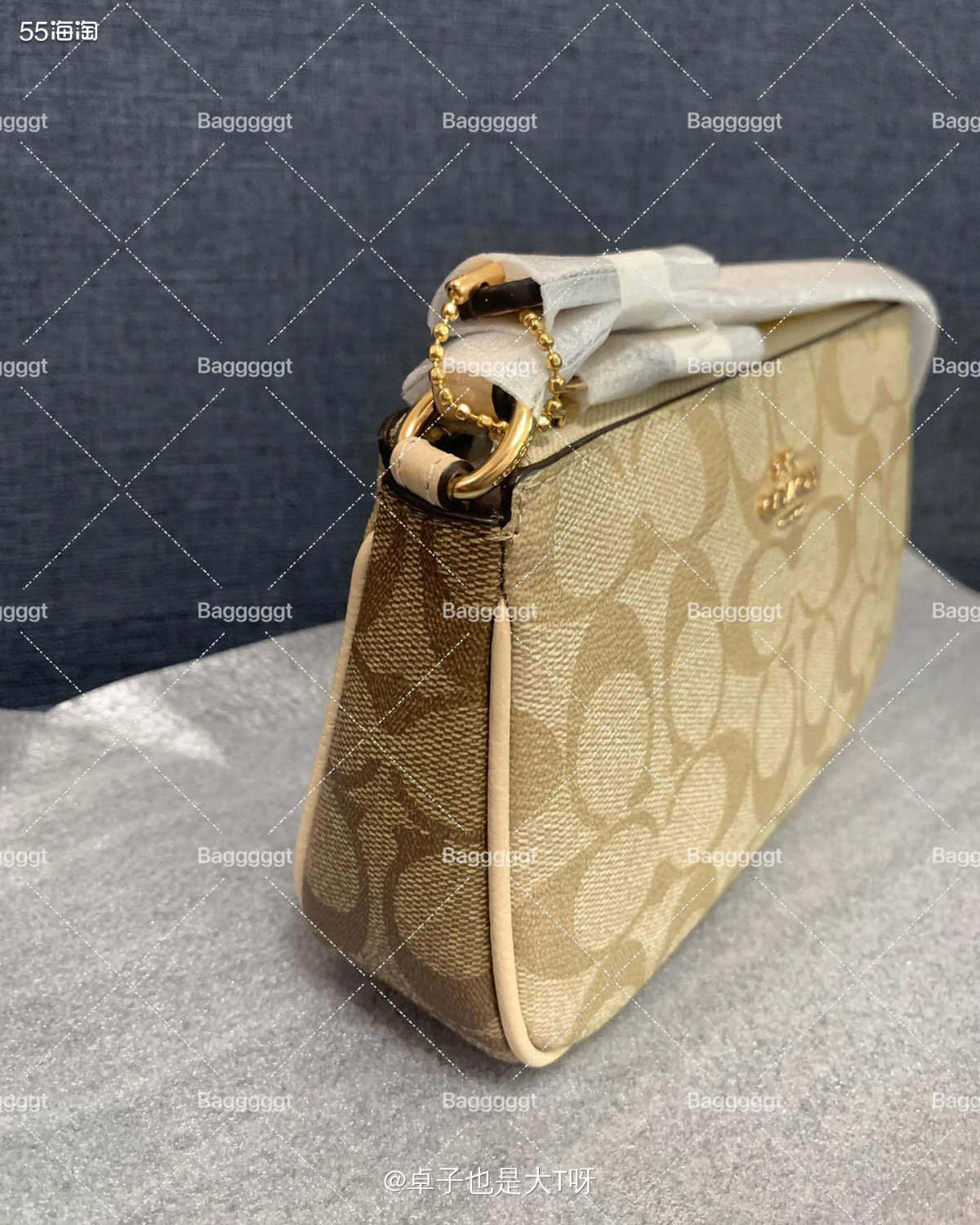 开箱产品:COACH奥莱 麻将包 转运：转中 重量：0.75