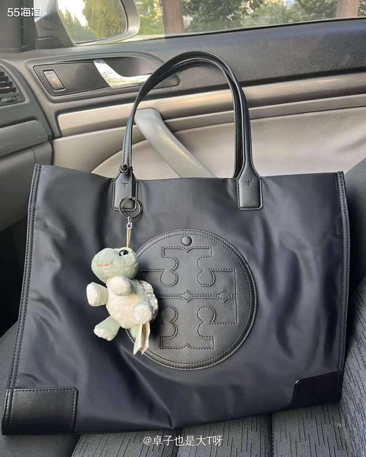 下单网站：美网Tory burch官网 下单商品：黑色大托特